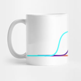 DNA Real Time colours white Mug